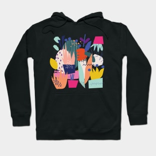 abstract garden Hoodie